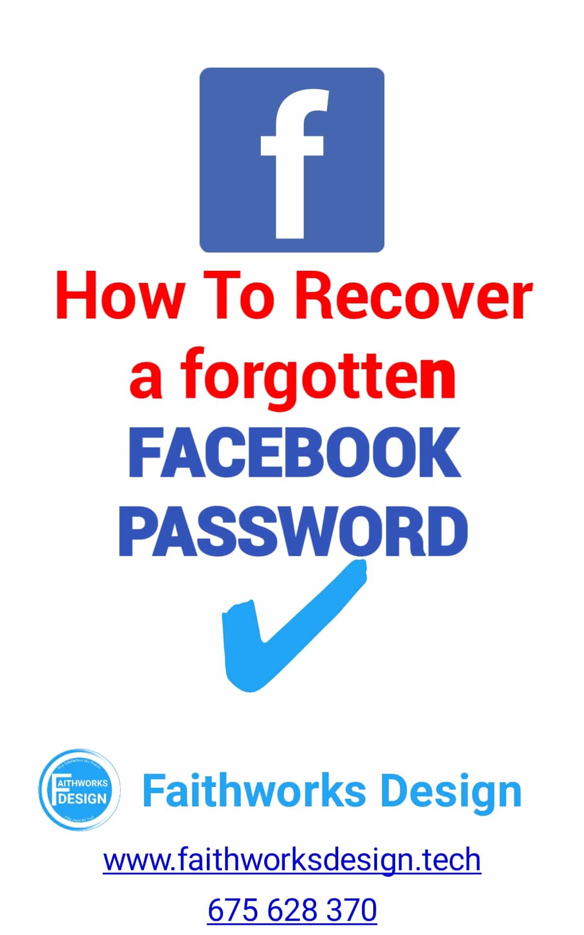 Read more about the article How to Recover your forgotten facebook password
